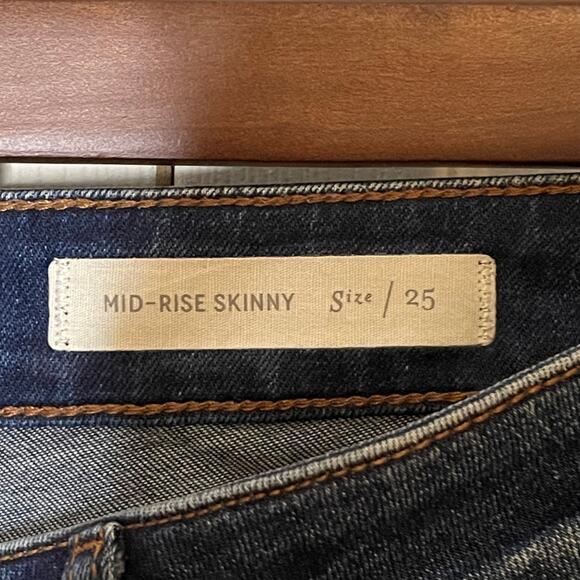 Pilcro and the Letterpress by Anthropologie Mid-Rise Skinny Jeans | Size 25 - Picture 5 of 6